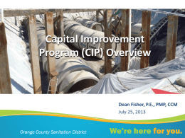 Capital Improvement Program (CIP)