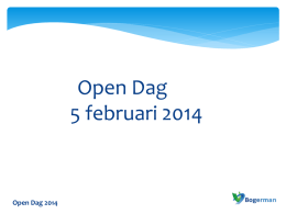Open Dag 2014