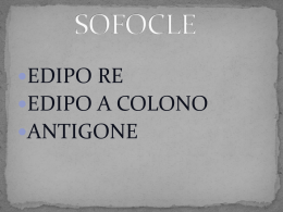 SOFOCLE - Giulio Cesare