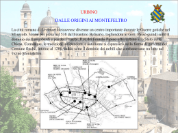 Ricerca Urbino - sito di luca palazzo