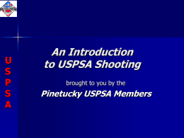 2015 Class PowerPoint - The CSRA Defensive Pistol Association is