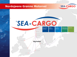 Sea-Cargo i Bergen