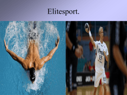 Elitesport. - Kongsbjergskolen