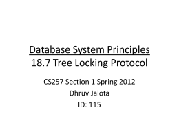 cs257_s12_section1_id115_Dhruv Jalota_18.7_Tree Locking