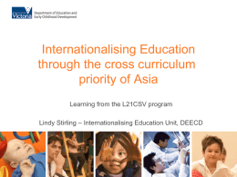 PowerPoint - Australian Curriculum Studies Association