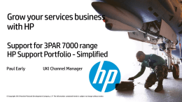 HP Proactive Care - Why Avnet for HP Services