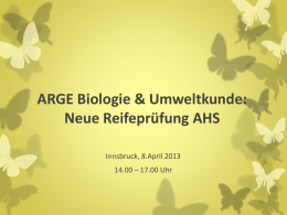 Unterlagen zur ARGE-Sitzung von Barbara Koch