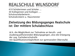 Realschule Wilnsdorf