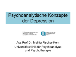 Psychoanalytische Therapien
