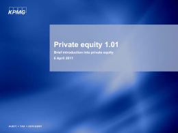 Private equity insights