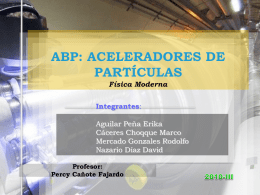 Segundo ABP Aceleradores de Partículas