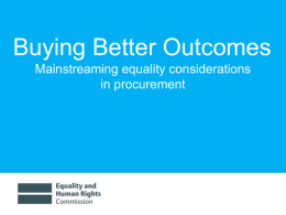 Powerpoint - Equality and Human Rights Commission