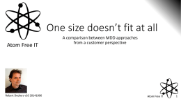 (Robert Deckers) One size doesn`t fit at all