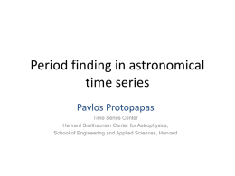 Period finding in astronomical time series