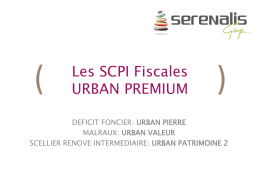 urban pierre - Serenalis Groupe