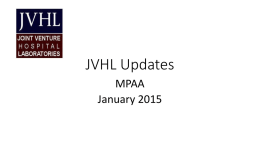 JVHL Updates - MPAA Online