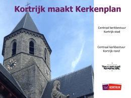 Kerkenplan - Kerk in Kortrijk