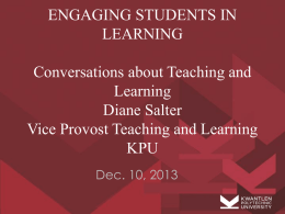 Diane Salter`s PowerPoint Presentation