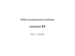 Lecture #3 - Porterville College
