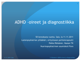 ADHD-luento11.11.2011