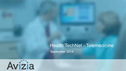 Health TechNet - Telemedicine