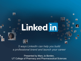 LinkedIn PowerPoint Presentation