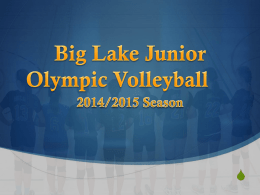 here - Big Lake Junior Olympic Volleyball @BigLakejo