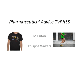 Pharmaceutical Advice TVPHSS