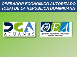 OEA - Asociación de Navieros de la República Dominicana