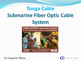 Tonga Cable Limited TCL
