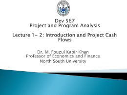 Topic 1 - M. Fouzul Kabir Khan,Ph.D.