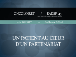 ONCOLOIRET / EADSP :