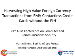 Slides from CCS 2014 presentation CCS2014_foreign-currency_v1-2