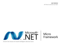 Úvod do platformy .NET Micro Framework