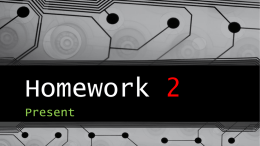 Homework 2 Present หัวข้อการนำเสนอ Capability Maturity Model