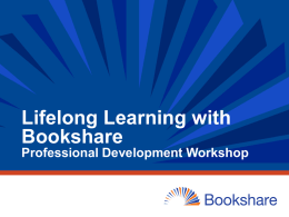 PPT - Bookshare