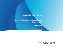Alstom Nuclear Equipment