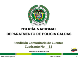 CUADRANTE 11 CAI SAMARIA - Policía Nacional de Colombia