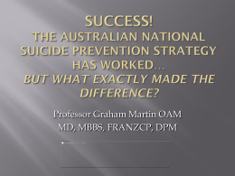 - Centre for Suicide Prevention Studies in Young
