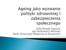 Prezentacja, Zofia Nowak-Kapusta, Igor Radziewicz