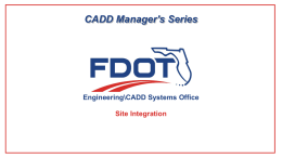 Presentation - Florida Department of Transportation