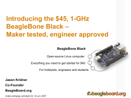 BeagleBone Black Media Presentation