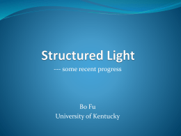 Structure Light