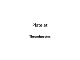Platelet Activation