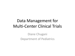 Data Management for Multi