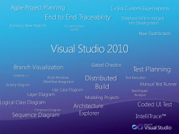 Visual Studio 2010 Overview