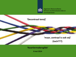 Presentatie Chris van Vondelen