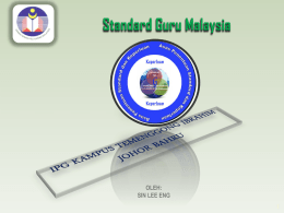 Laporan Standard Guru Malaysia