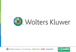 Xavier Ciarruiz (Wolters Kluwer) - Presentación