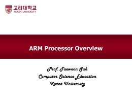 ARM Overview